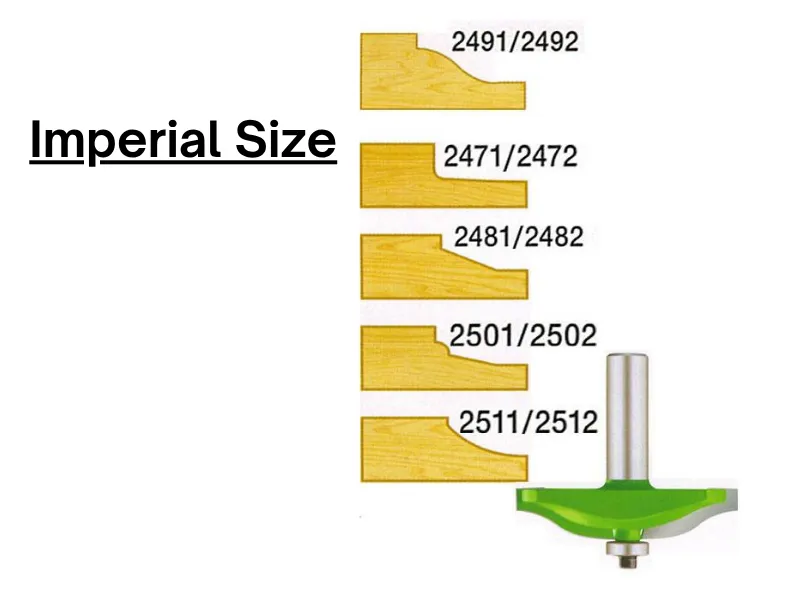 Raised Panel Bits With Bearing Raised Panel Bits With Bearing